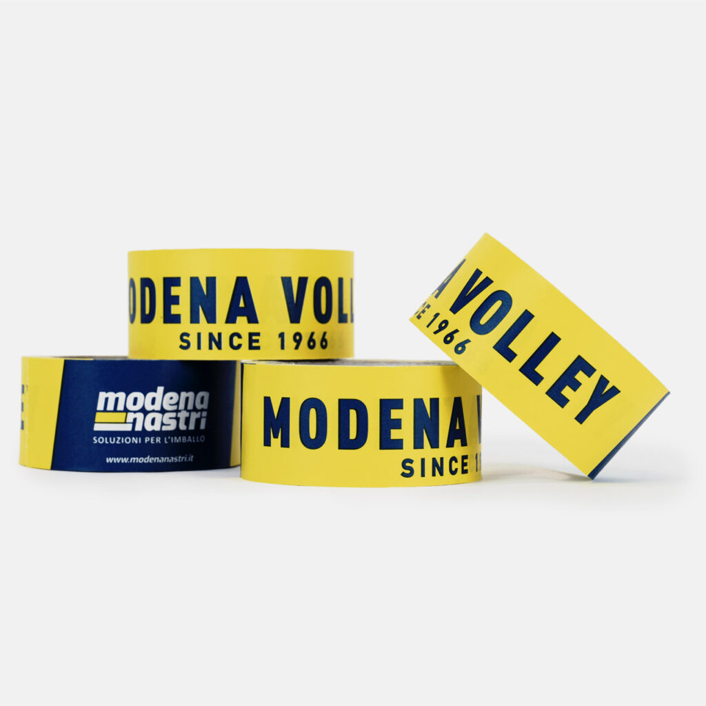 Nastri adesivi personalizzati Modena Volley (composizione quattro rotoli)